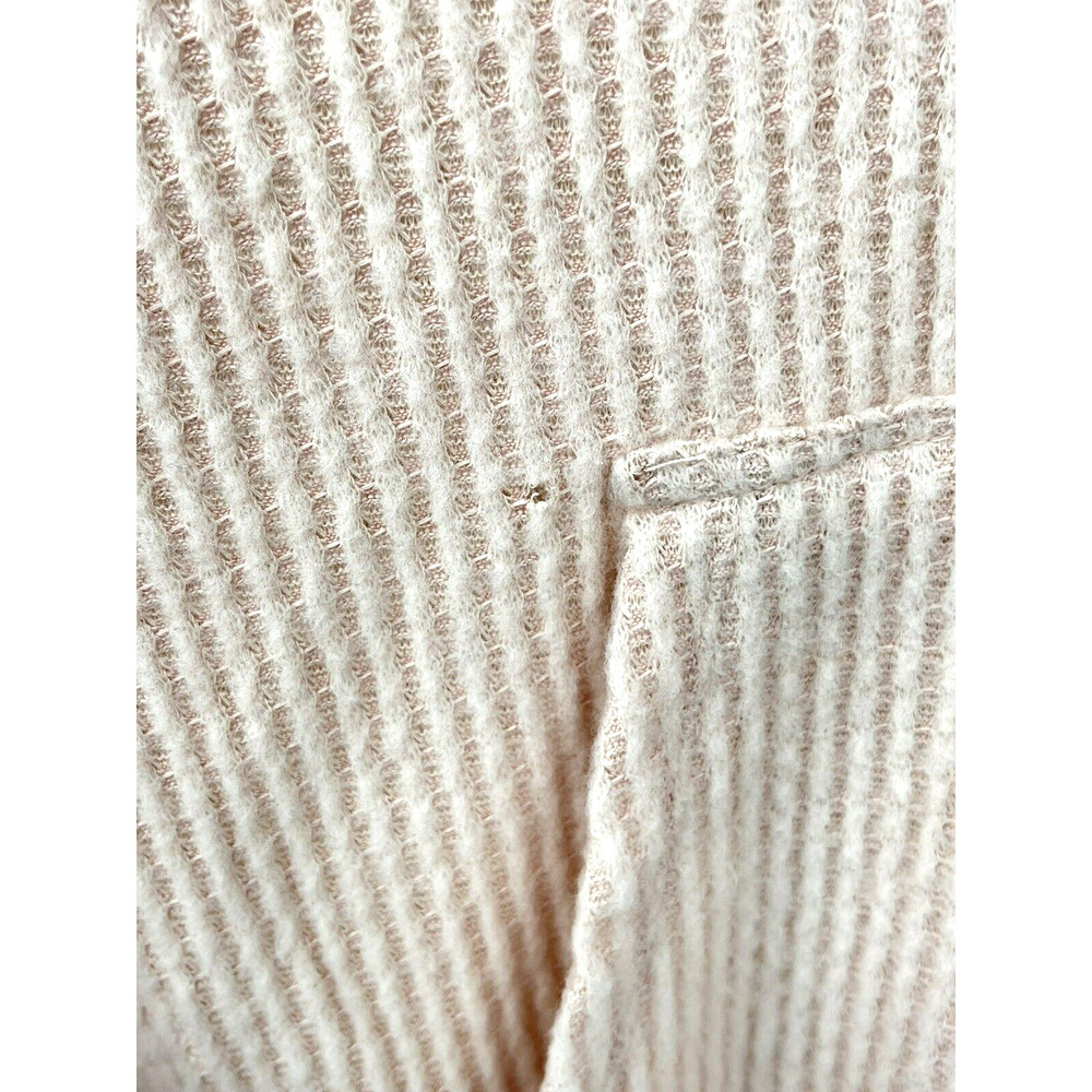GibsonLook Waffle Weave Hoodie In Dusty Peach Size Medium - Picture 5 of 11